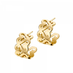 Motifs d'oreilles Passionata or jaune