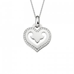 Pendentif Coeur Légendes moyen modèle