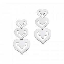 Motifs d'oreilles 3 Coeurs Legendes