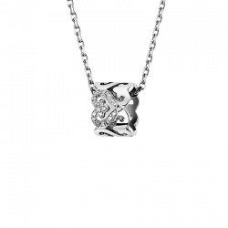 Pendentif Passionata, un coeur pavé