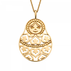 Pendentif Matriochka grand modèle