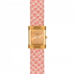 Montre Steel, cadran doré, bracelet interchangeable