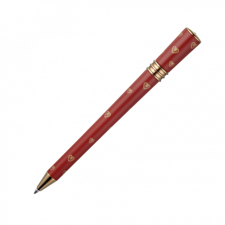 O.J. PERRIN laquered pantone hearts pen