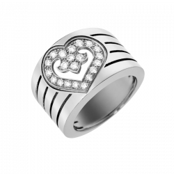 Bague Amour en cage 5 rangs