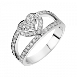 Bague Coeur Diamant